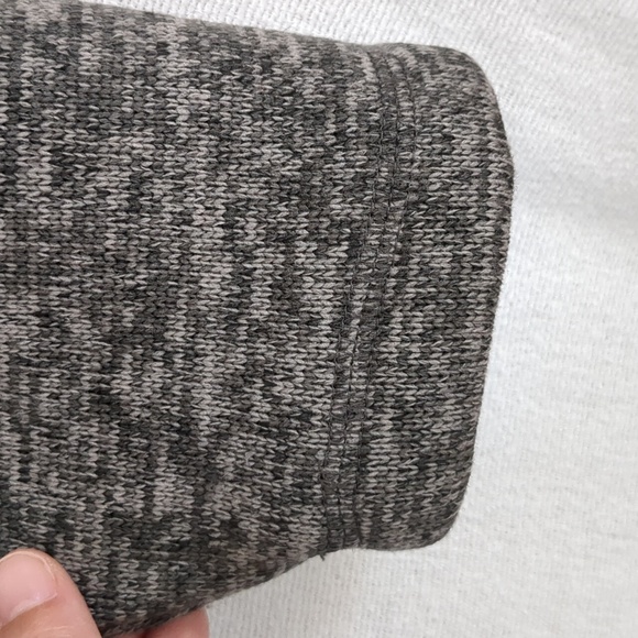 Eddie Bauer Men's 1/4 Zip Sweater Pullover Fleece Lined Heather Gray Size XL - Picture 5 of 14